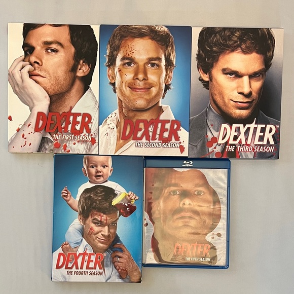 Other - BUNDLE of 5: Dexter TV Series 5 seasons on DVD and Blu-ray Collection